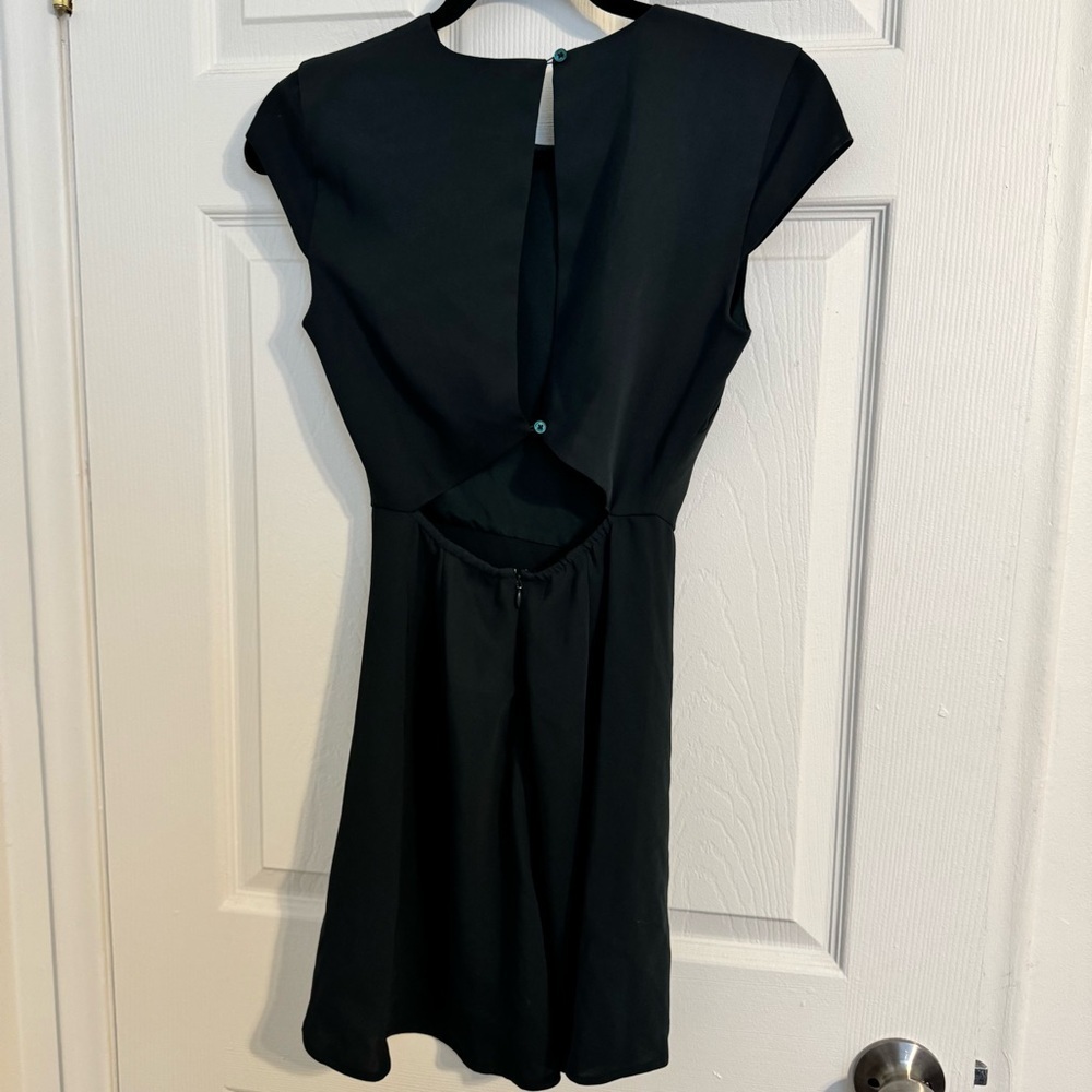 Babaton by Aritzia Hunter Green Dress | Women’s Size 00 | Cap Sleeve Classic - Picture 3 of 5